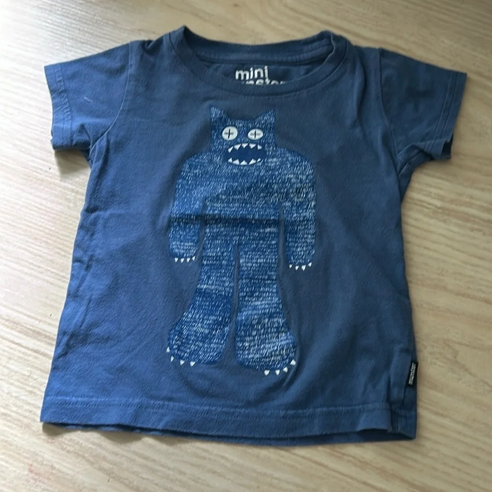 Munster monster Cotton Pj set. Size 6-12